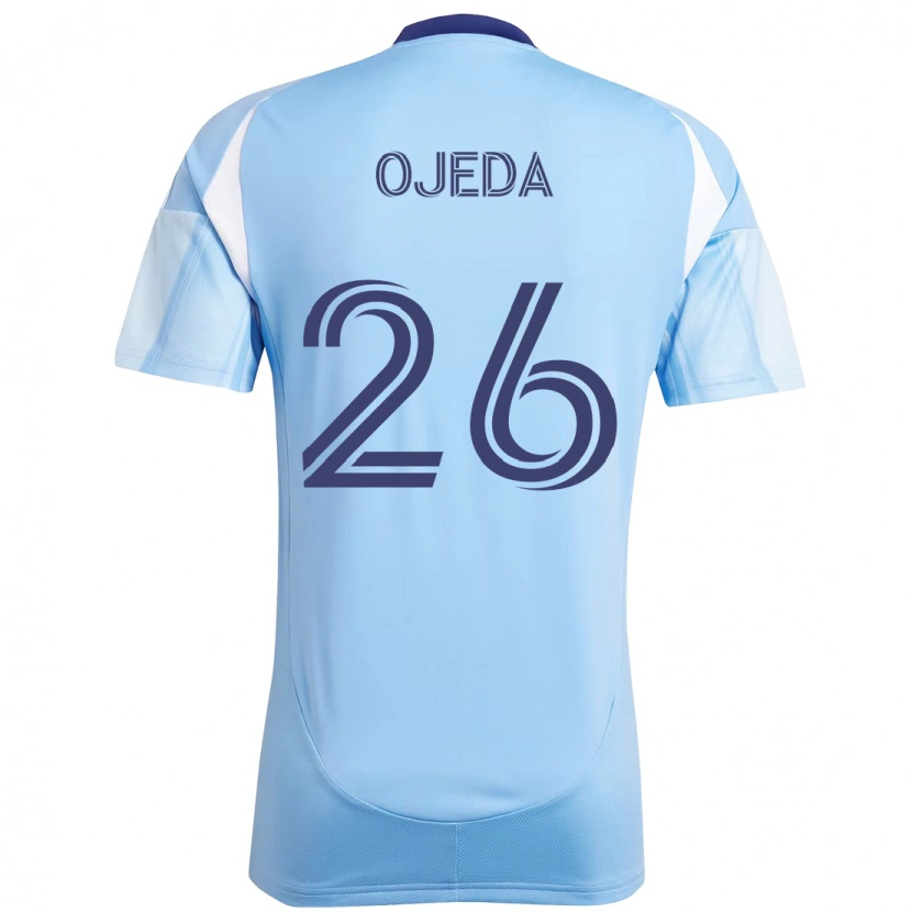Danxen Damen Agustín Ojeda #26 Hellblau Heimtrikot Trikot 2025/26 T-Shirt Österreich