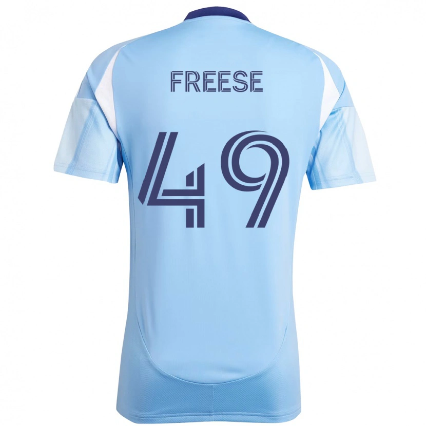 Danxen Damen Matt Freese #49 Hellblau Heimtrikot Trikot 2025/26 T-Shirt Österreich