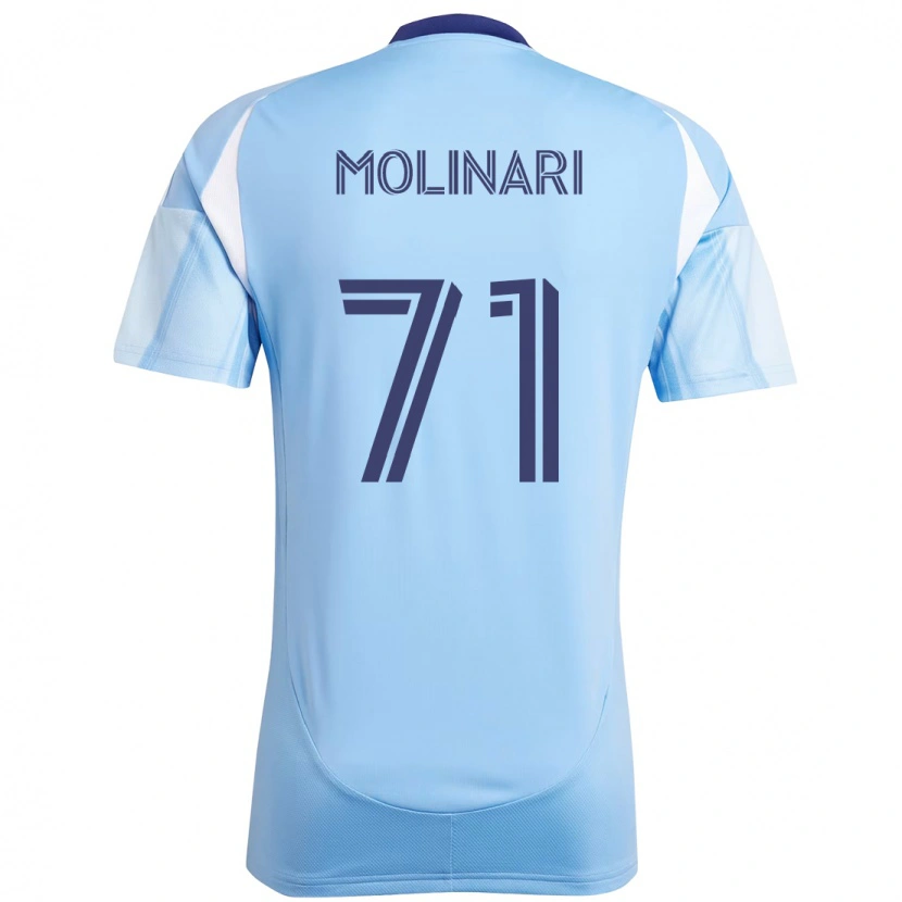 Danxen Damen Peter Molinari #71 Hellblau Heimtrikot Trikot 2025/26 T-Shirt Österreich