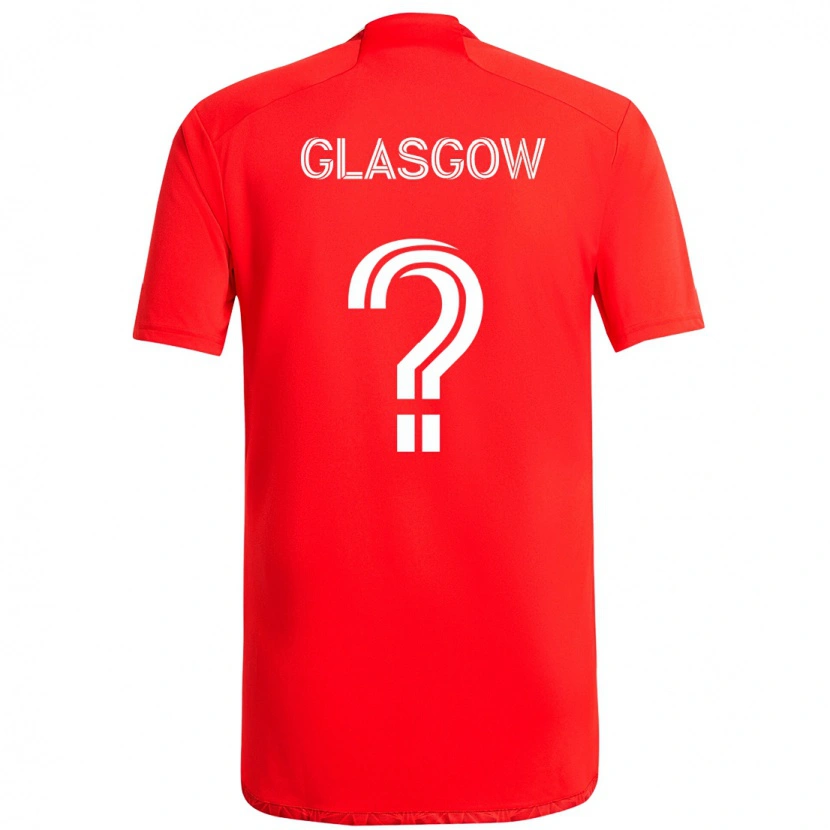 Danxen Damen Omari Glasgow #0 Rot Weiß Heimtrikot Trikot 2025/26 T-Shirt Österreich