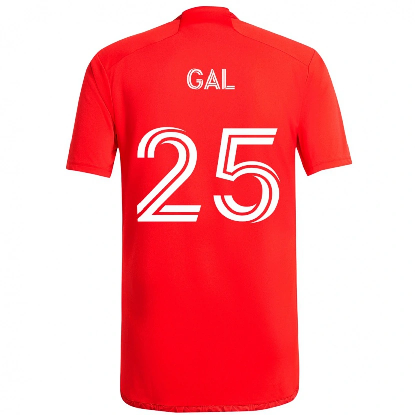 Danxen Damen Jeff Gal #25 Rot Weiß Heimtrikot Trikot 2025/26 T-Shirt Österreich