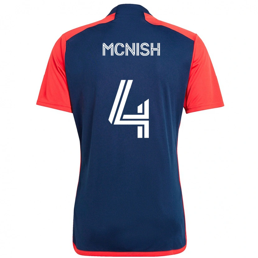 Danxen Damen Sheridan Mcnish #4 Blau Rot Heimtrikot Trikot 2025/26 T-Shirt Österreich