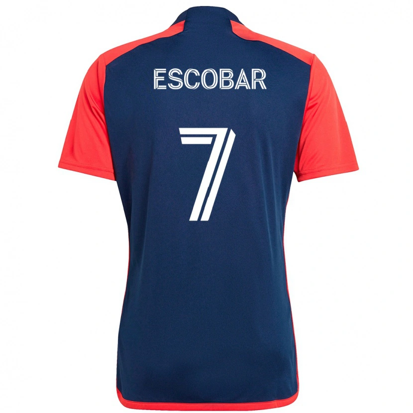 Danxen Damen Olger Escobar #7 Blau Rot Heimtrikot Trikot 2025/26 T-Shirt Österreich