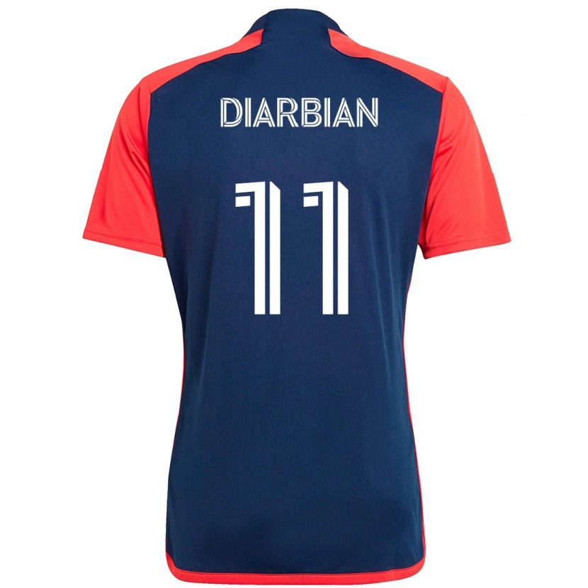 Danxen Damen Gevork Diarbian #11 Blau Rot Heimtrikot Trikot 2025/26 T-Shirt Österreich