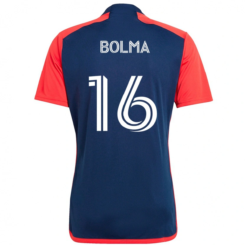Danxen Damen Josh Bolma #16 Blau Rot Heimtrikot Trikot 2025/26 T-Shirt Österreich
