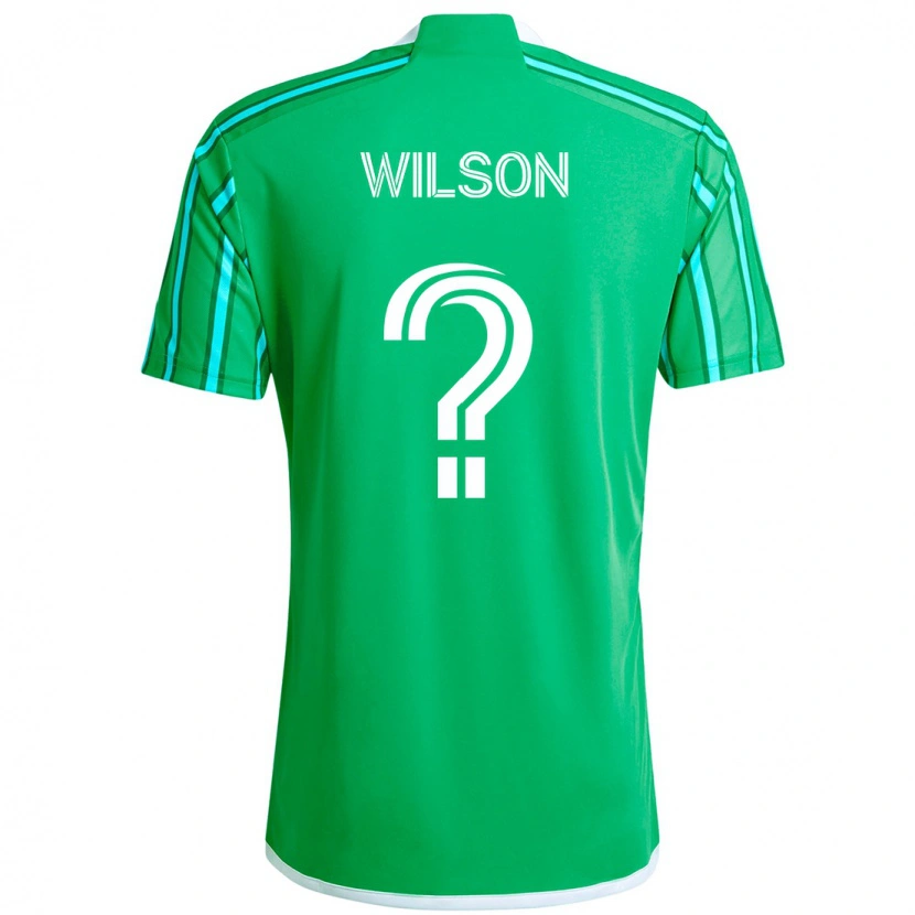 Danxen Damen Trevor Wilson #0 Grün Weiß Heimtrikot Trikot 2025/26 T-Shirt Österreich