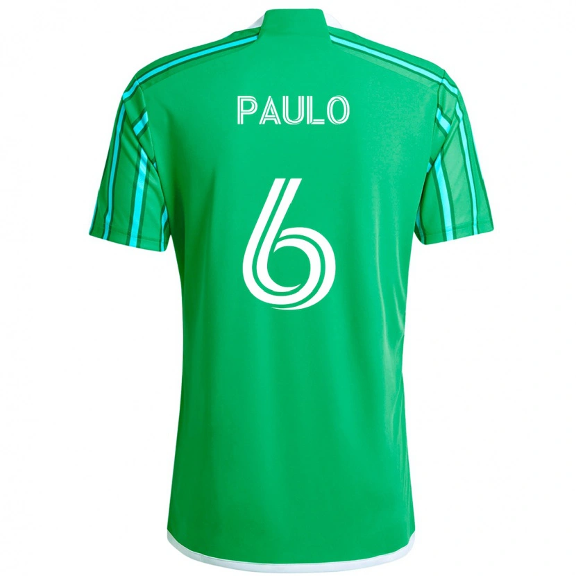 Danxen Damen João Paulo #6 Grün Weiß Heimtrikot Trikot 2025/26 T-Shirt Österreich