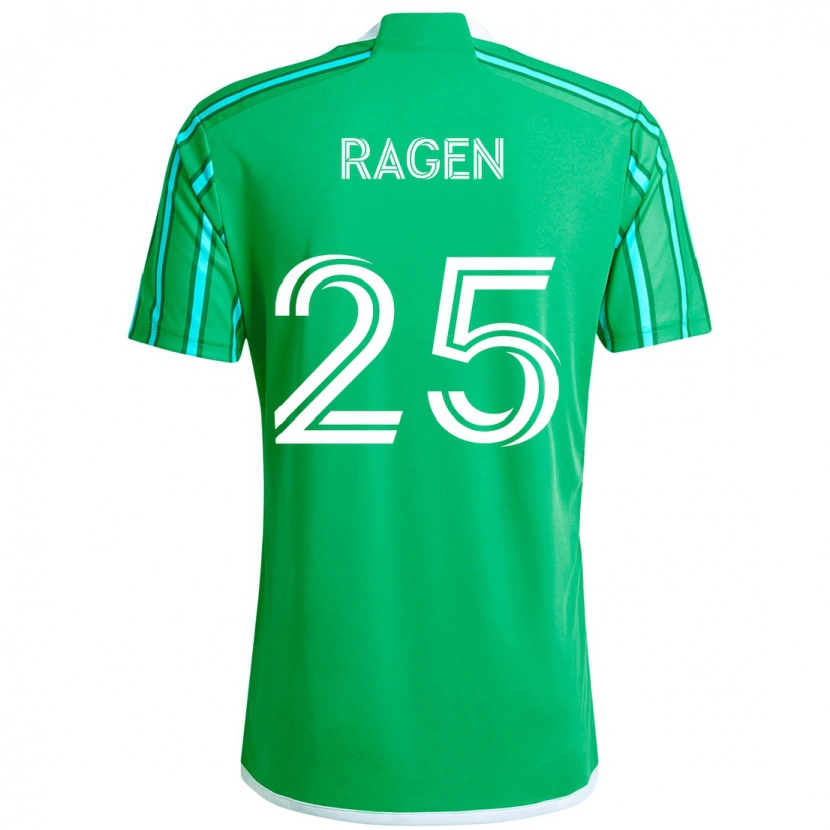 Danxen Damen Jackson Ragen #25 Grün Weiß Heimtrikot Trikot 2025/26 T-Shirt Österreich