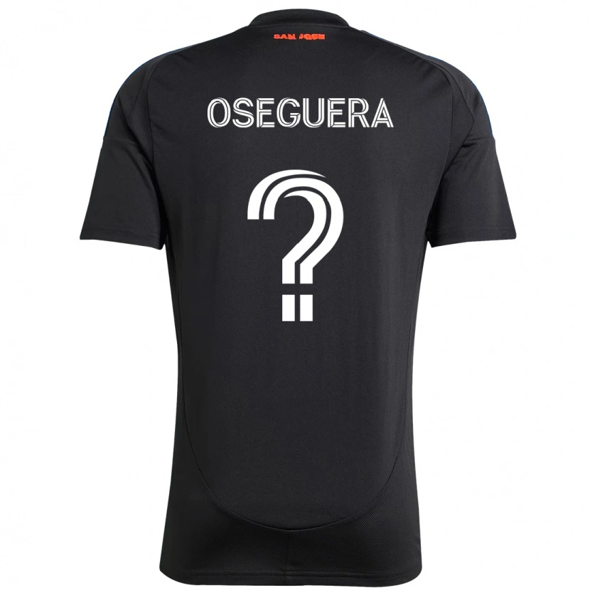 Danxen Damen Kevin Oseguera #0 Schwarz Dunkelblau Heimtrikot Trikot 2025/26 T-Shirt Österreich