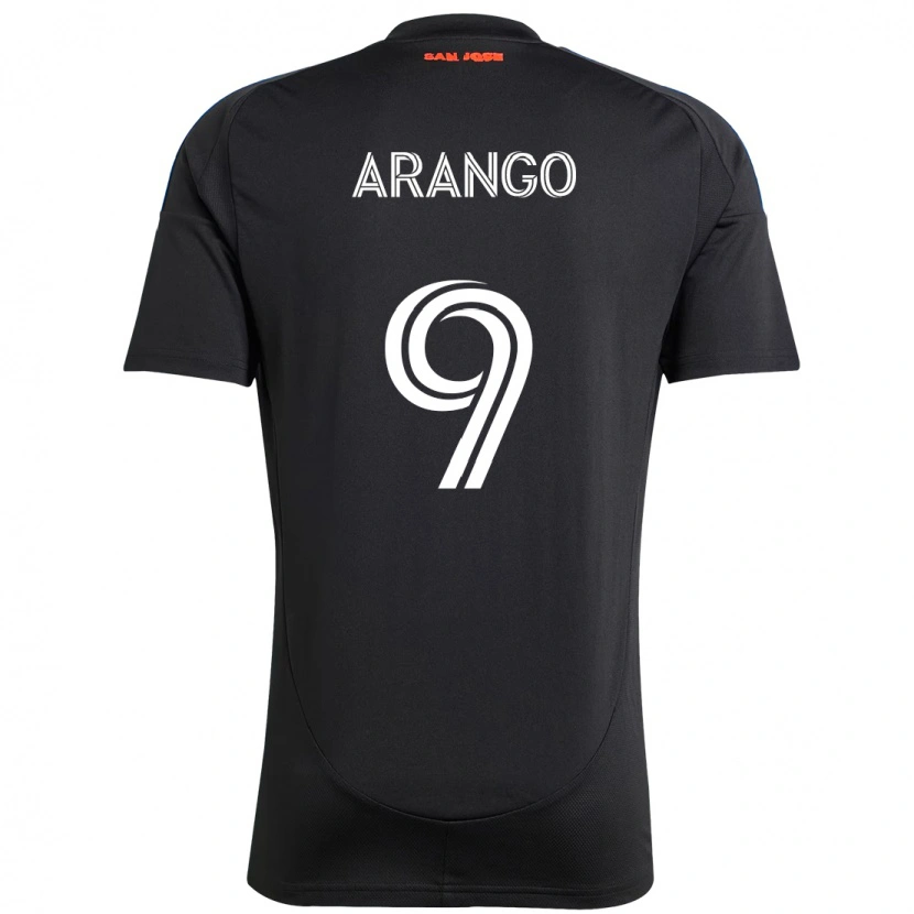 Danxen Damen Cristian Arango #9 Schwarz Dunkelblau Heimtrikot Trikot 2025/26 T-Shirt Österreich
