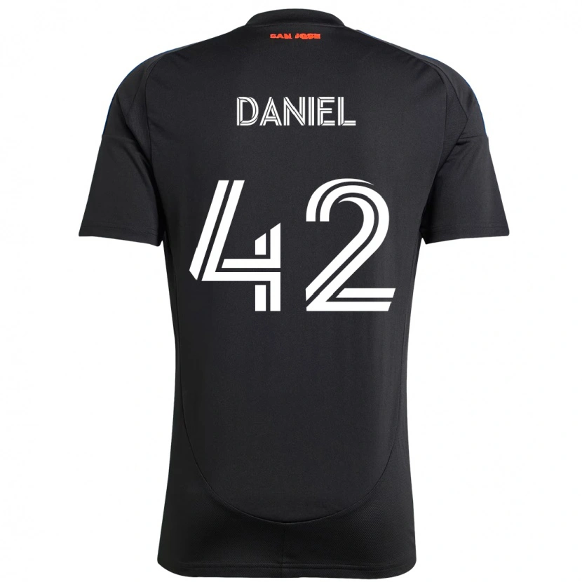 Danxen Damen Daniel #42 Schwarz Dunkelblau Heimtrikot Trikot 2025/26 T-Shirt Österreich