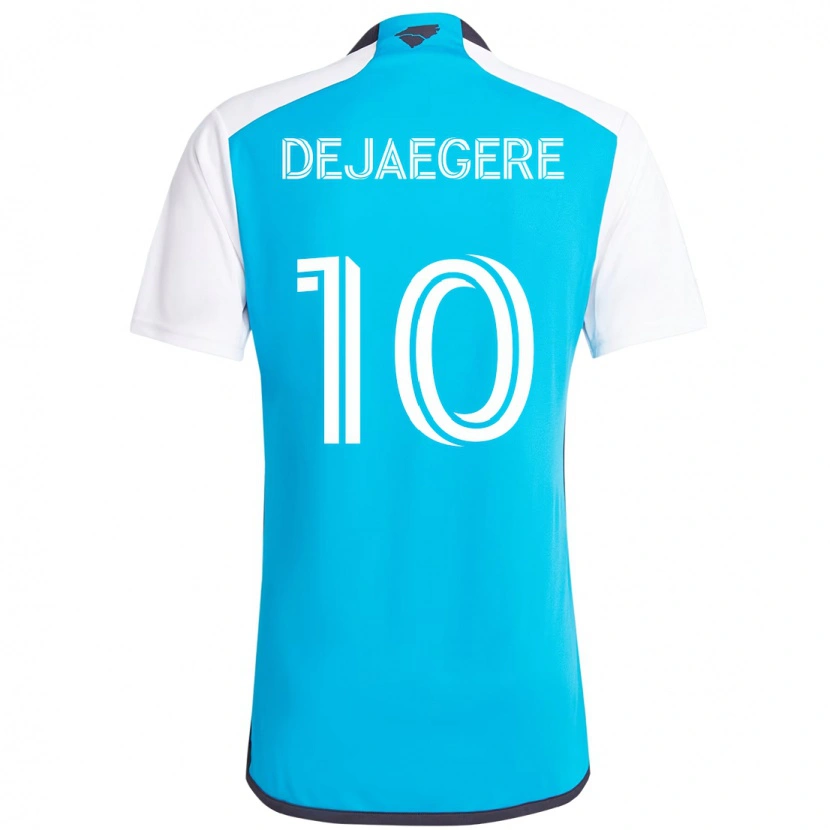 Danxen Damen Brecht Dejaegere #10 Himmelblau Weiß Heimtrikot Trikot 2025/26 T-Shirt Österreich