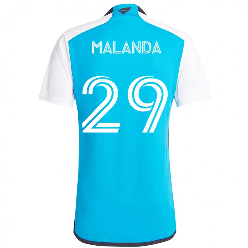 Danxen Damen Adilson Malanda #29 Himmelblau Weiß Heimtrikot Trikot 2025/26 T-Shirt Österreich