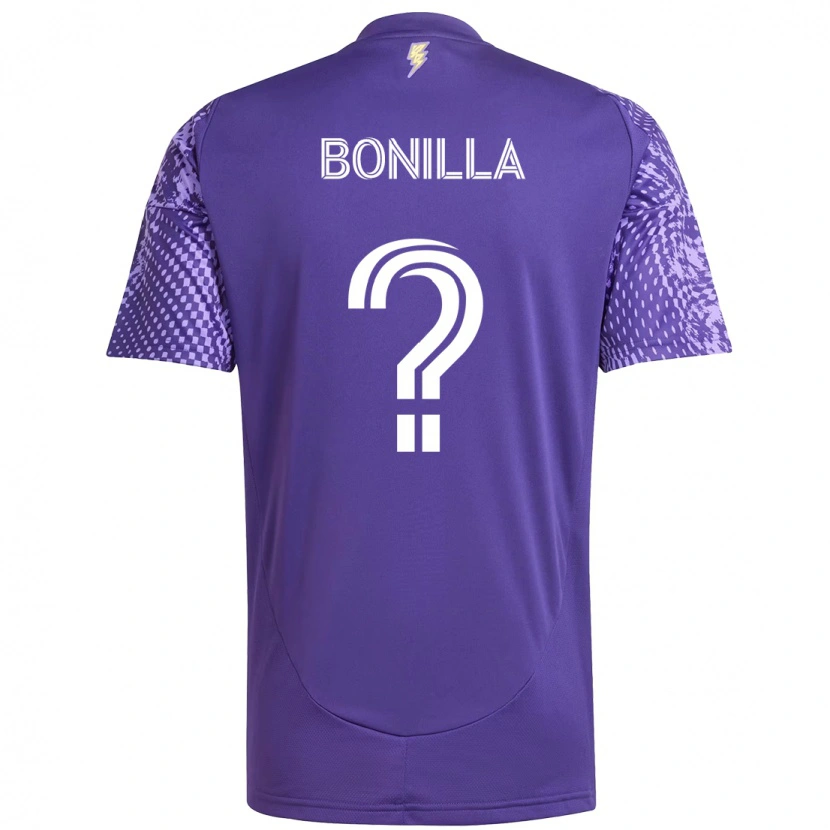 Danxen Damen Jarell Bonilla #0 Lila Weiß Heimtrikot Trikot 2025/26 T-Shirt Österreich