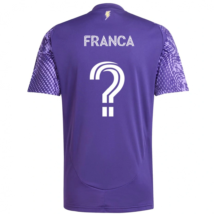 Danxen Damen Theo Franca #0 Lila Weiß Heimtrikot Trikot 2025/26 T-Shirt Österreich