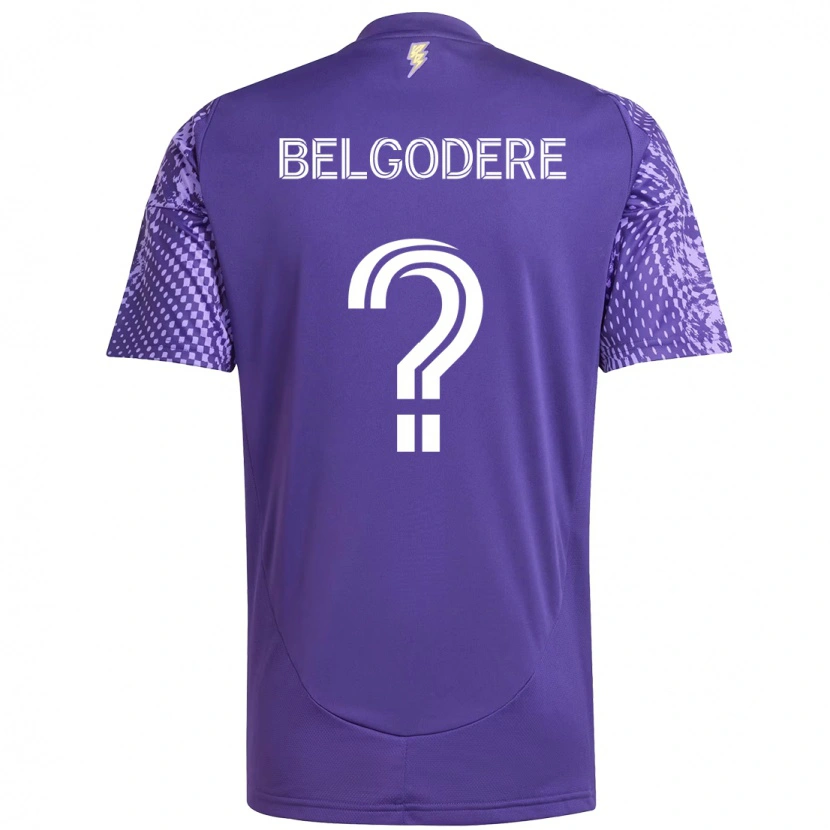 Danxen Damen Matthew Belgodere #0 Lila Weiß Heimtrikot Trikot 2025/26 T-Shirt Österreich