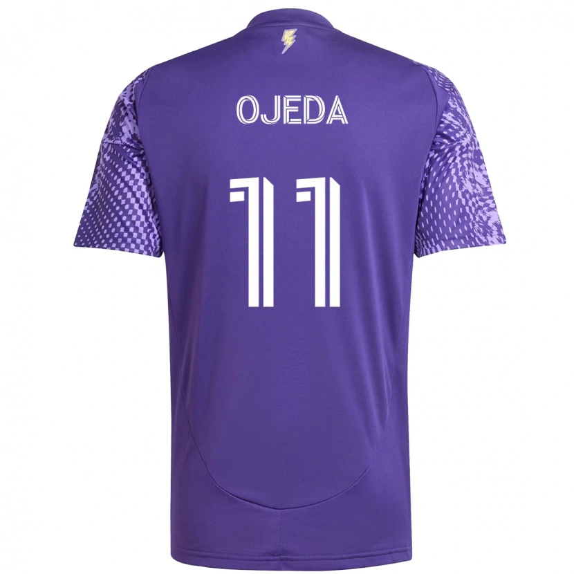 Danxen Damen Martín Ojeda #11 Lila Weiß Heimtrikot Trikot 2025/26 T-Shirt Österreich