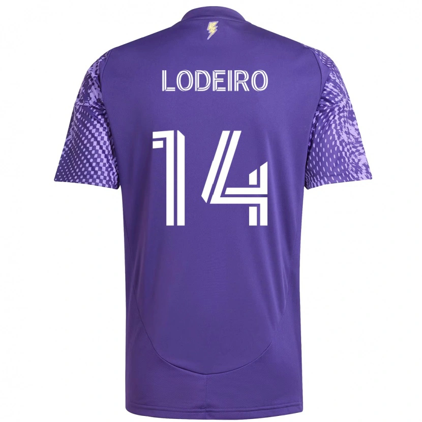 Danxen Damen Nicolás Lodeiro #14 Lila Weiß Heimtrikot Trikot 2025/26 T-Shirt Österreich