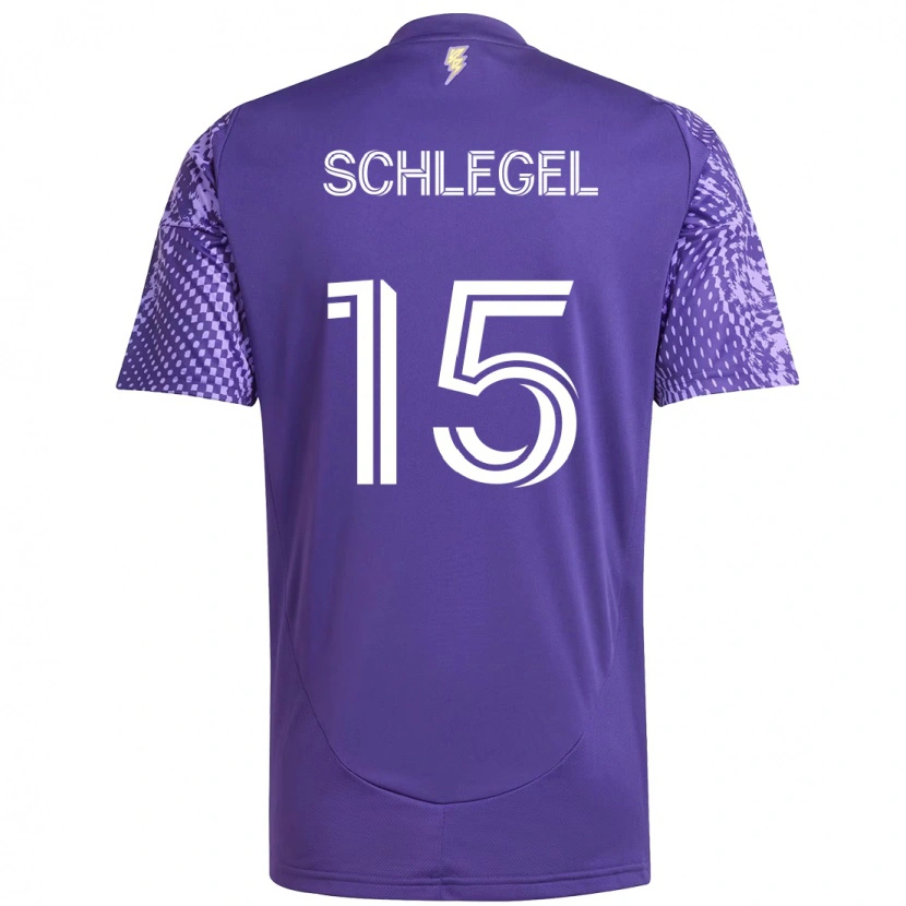 Danxen Damen Rodrigo Schlegel #15 Lila Weiß Heimtrikot Trikot 2025/26 T-Shirt Österreich