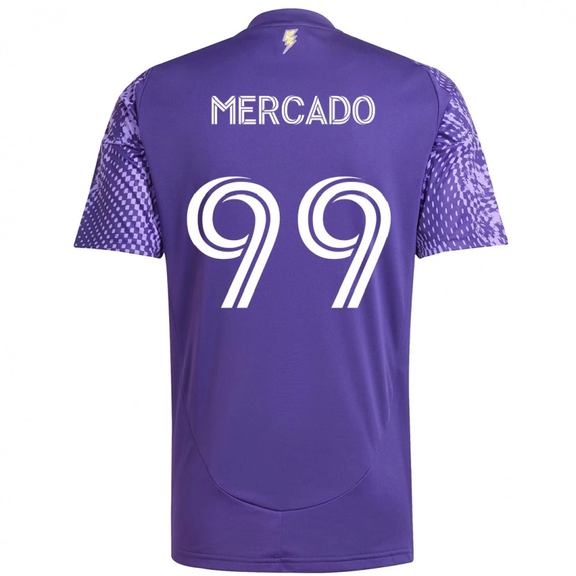 Danxen Damen Carlos Mercado #99 Lila Weiß Heimtrikot Trikot 2025/26 T-Shirt Österreich