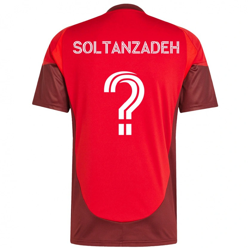 Danxen Damen Shayan Soltanzadeh #0 Rot Weiß Heimtrikot Trikot 2025/26 T-Shirt Österreich