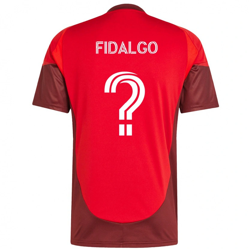 Danxen Damen James Fidalgo #0 Rot Weiß Heimtrikot Trikot 2025/26 T-Shirt Österreich