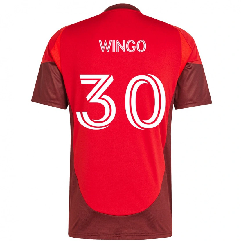 Danxen Damen Henry Wingo #30 Rot Weiß Heimtrikot Trikot 2025/26 T-Shirt Österreich