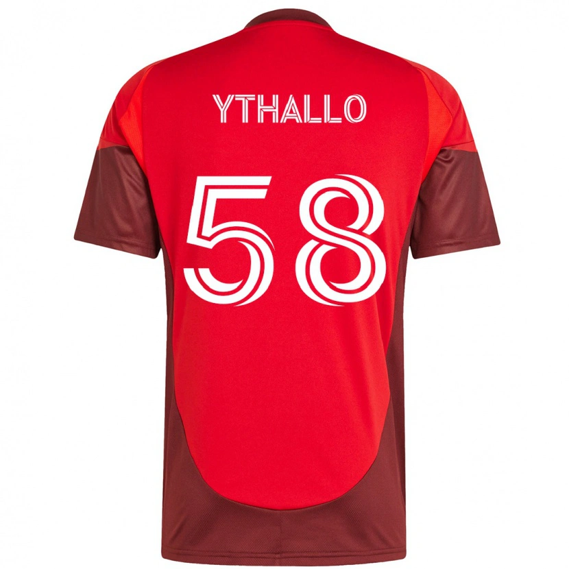 Danxen Damen Ythallo #58 Rot Weiß Heimtrikot Trikot 2025/26 T-Shirt Österreich