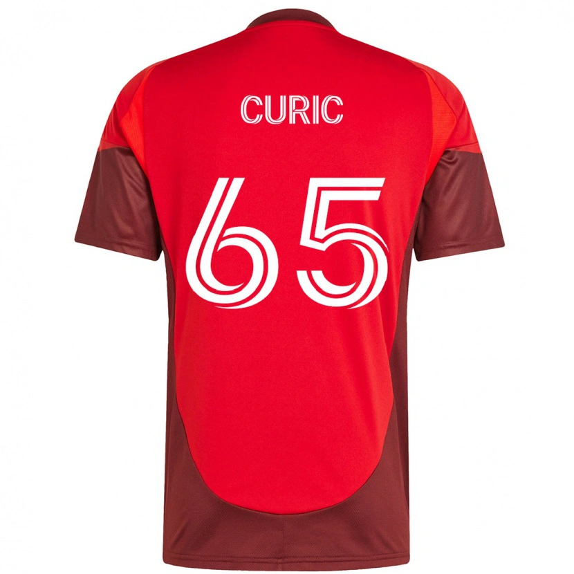 Danxen Damen Antony Curic #65 Rot Weiß Heimtrikot Trikot 2025/26 T-Shirt Österreich
