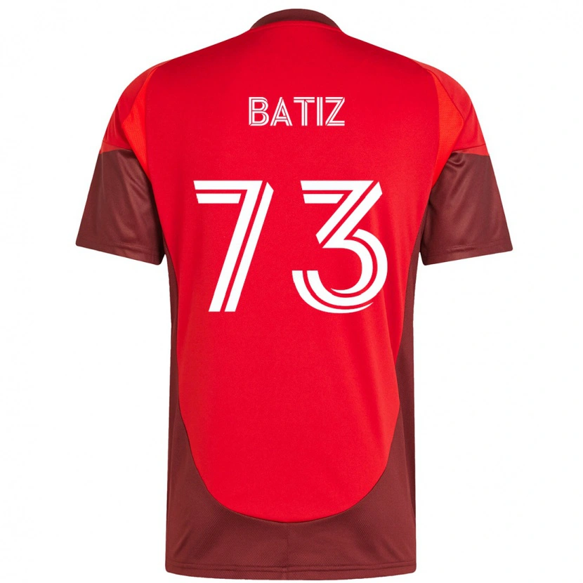 Danxen Damen Jesus Batiz #73 Rot Weiß Heimtrikot Trikot 2025/26 T-Shirt Österreich