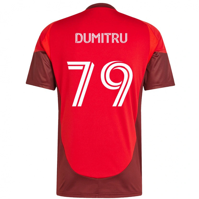 Danxen Damen Andrei Dumitru #79 Rot Weiß Heimtrikot Trikot 2025/26 T-Shirt Österreich