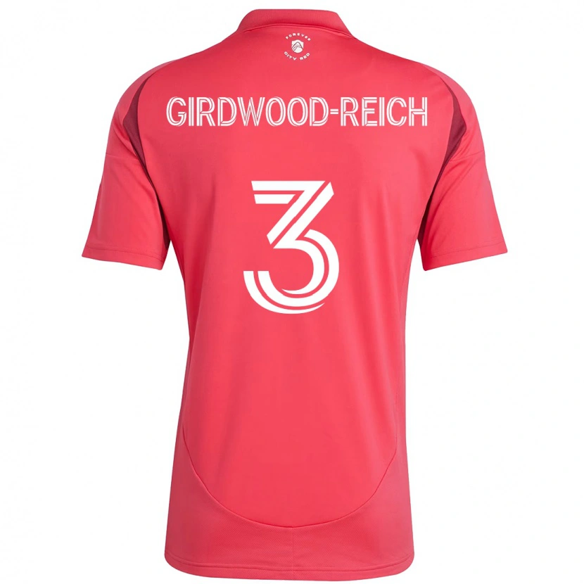 Danxen Damen Jake Girdwood-Reich #3 Magenta Weiß Heimtrikot Trikot 2025/26 T-Shirt Österreich
