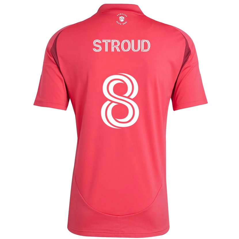 Danxen Damen Jared Stroud #8 Magenta Weiß Heimtrikot Trikot 2025/26 T-Shirt Österreich