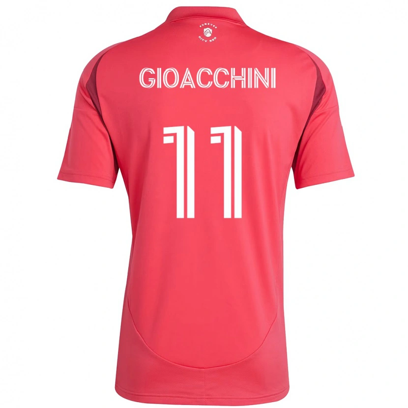 Danxen Damen Nicholas Gioacchini #11 Magenta Weiß Heimtrikot Trikot 2025/26 T-Shirt Österreich