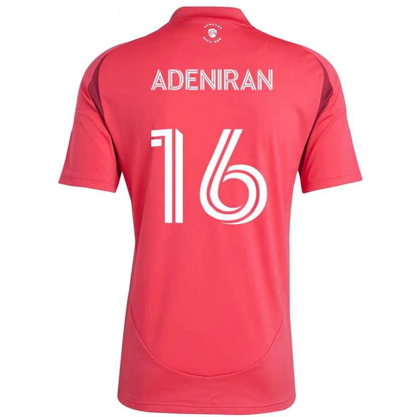 Danxen Damen Samuel Adeniran #16 Magenta Weiß Heimtrikot Trikot 2025/26 T-Shirt Österreich