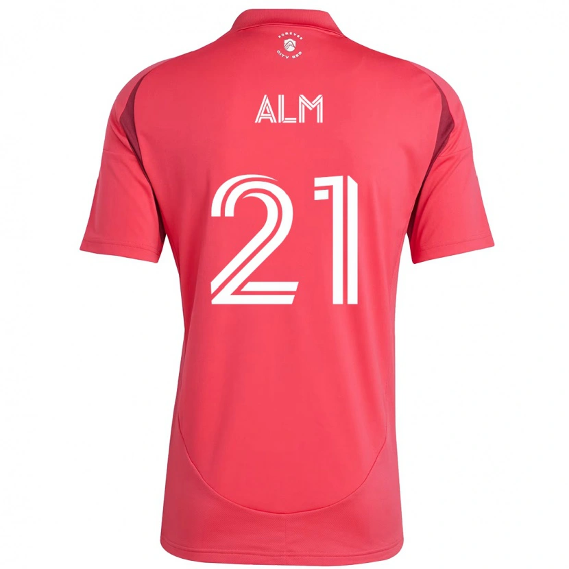 Danxen Damen Rasmus Alm #21 Magenta Weiß Heimtrikot Trikot 2025/26 T-Shirt Österreich