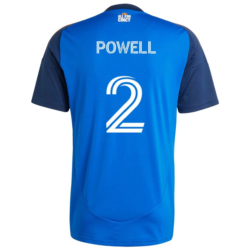 Danxen Damen Alvas Powell #2 Dunkelblau Orange Heimtrikot Trikot 2025/26 T-Shirt Österreich
