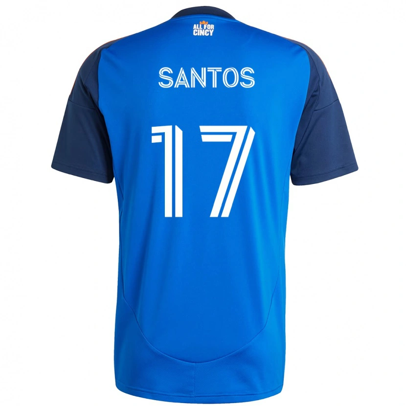 Danxen Damen Sergio Santos #17 Dunkelblau Orange Heimtrikot Trikot 2025/26 T-Shirt Österreich