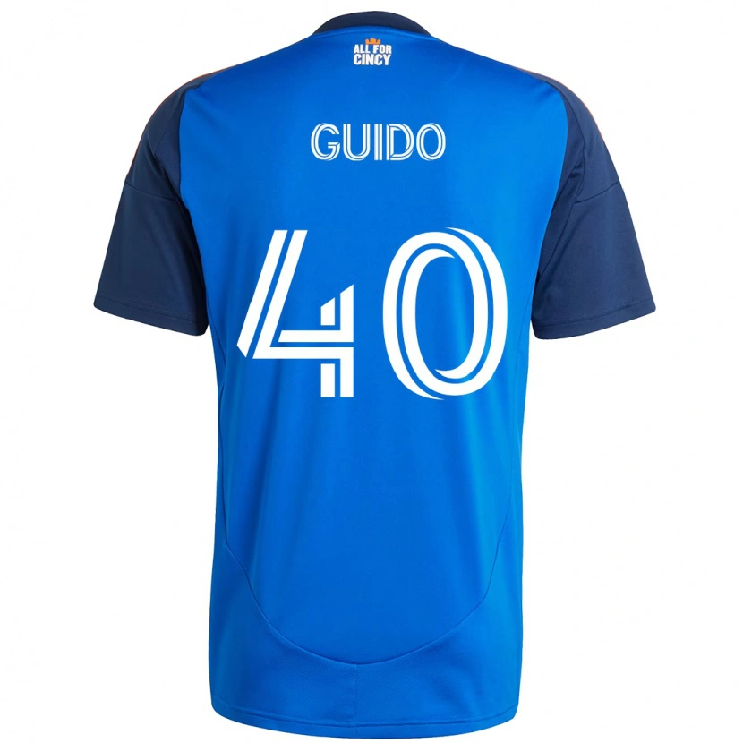 Danxen Damen Alejandro Guido #40 Dunkelblau Orange Heimtrikot Trikot 2025/26 T-Shirt Österreich