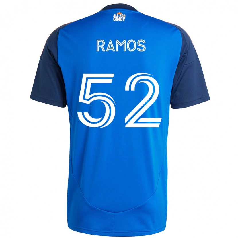 Danxen Damen Yair Ramos #52 Dunkelblau Orange Heimtrikot Trikot 2025/26 T-Shirt Österreich