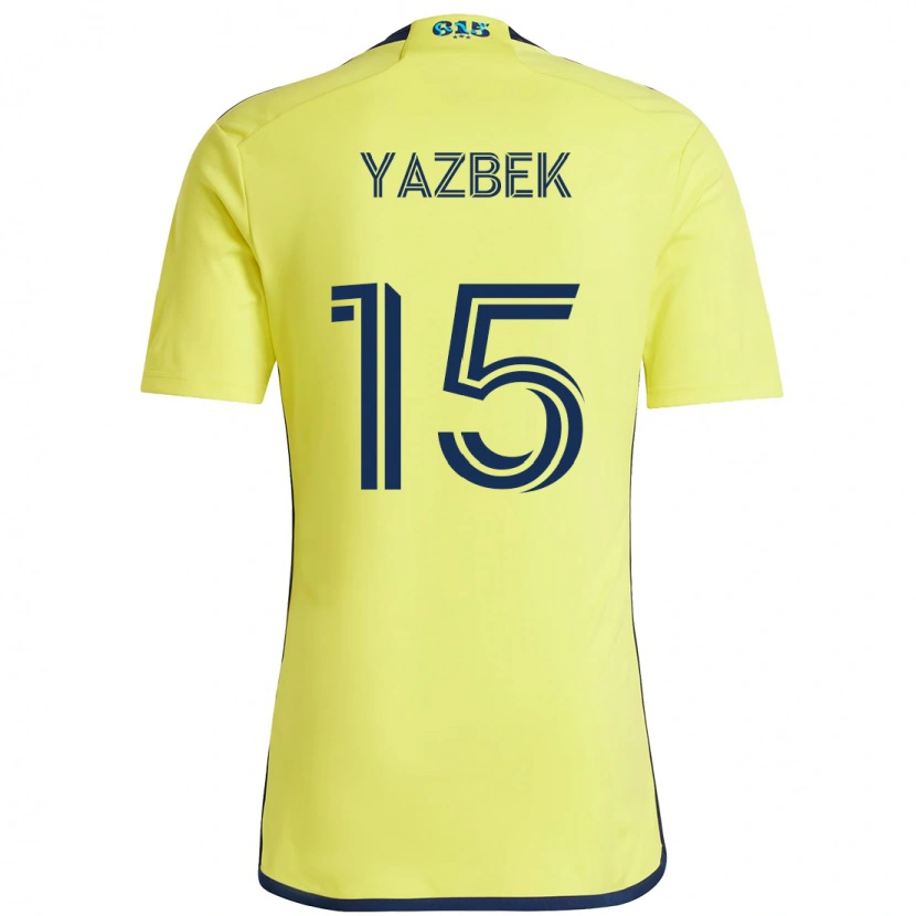 Danxen Damen Patrick Yazbek #15 Gelb Marineblau Heimtrikot Trikot 2025/26 T-Shirt Österreich