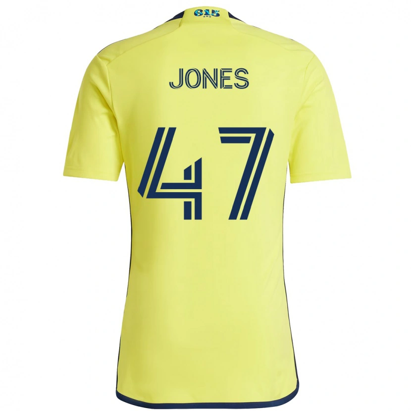 Danxen Damen Isaiah Jones #47 Gelb Marineblau Heimtrikot Trikot 2025/26 T-Shirt Österreich