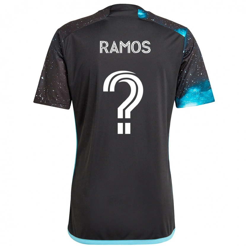 Danxen Damen Jason Ramos #0 Schwarz Blau Heimtrikot Trikot 2025/26 T-Shirt Österreich