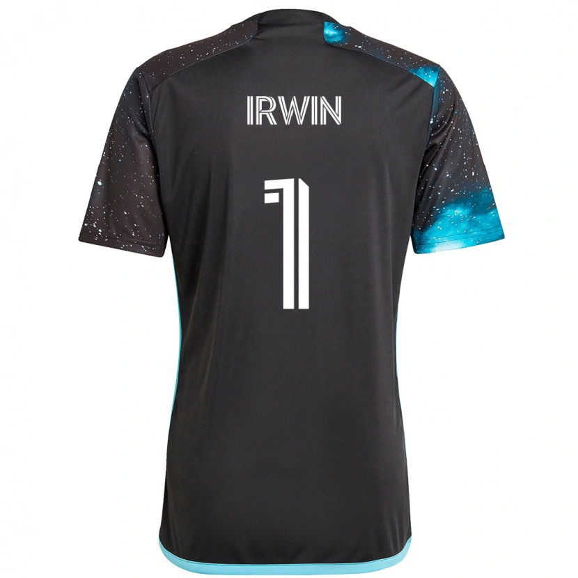 Danxen Damen Clint Irwin #1 Schwarz Blau Heimtrikot Trikot 2025/26 T-Shirt Österreich
