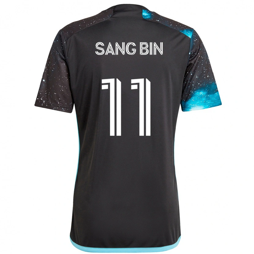 Danxen Damen Sang-Bin Jeong #11 Schwarz Blau Heimtrikot Trikot 2025/26 T-Shirt Österreich