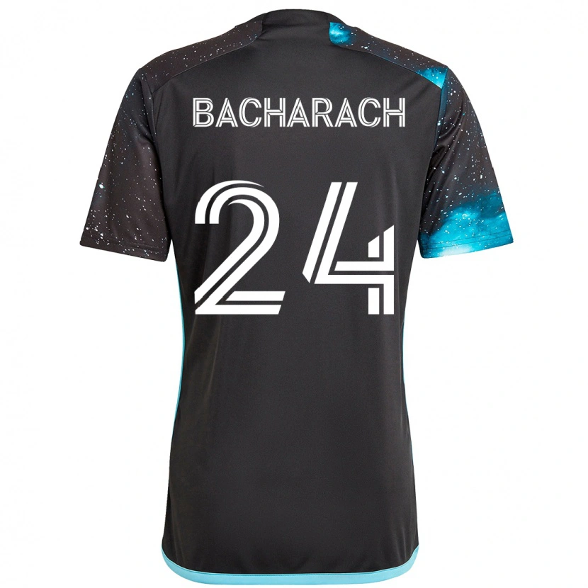 Danxen Damen Hugo Bacharach #24 Schwarz Blau Heimtrikot Trikot 2025/26 T-Shirt Österreich