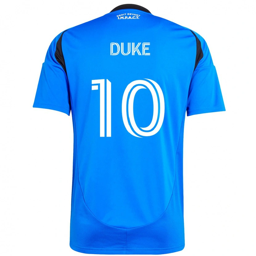 Danxen Damen Bryce Duke #10 Dunkelblau Schwarz Heimtrikot Trikot 2025/26 T-Shirt Österreich