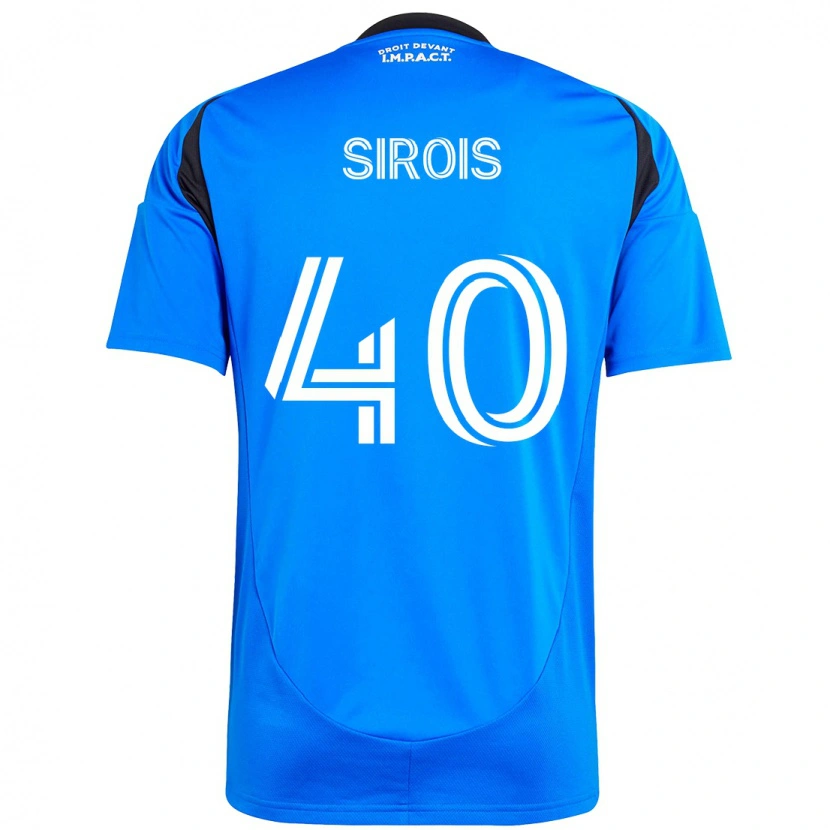 Danxen Damen Jonathan Sirois #40 Dunkelblau Schwarz Heimtrikot Trikot 2025/26 T-Shirt Österreich