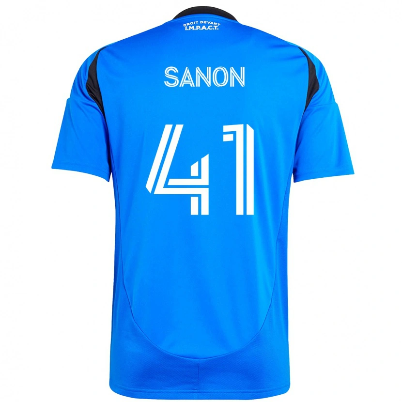 Danxen Damen Jérémy Sanon #41 Dunkelblau Schwarz Heimtrikot Trikot 2025/26 T-Shirt Österreich