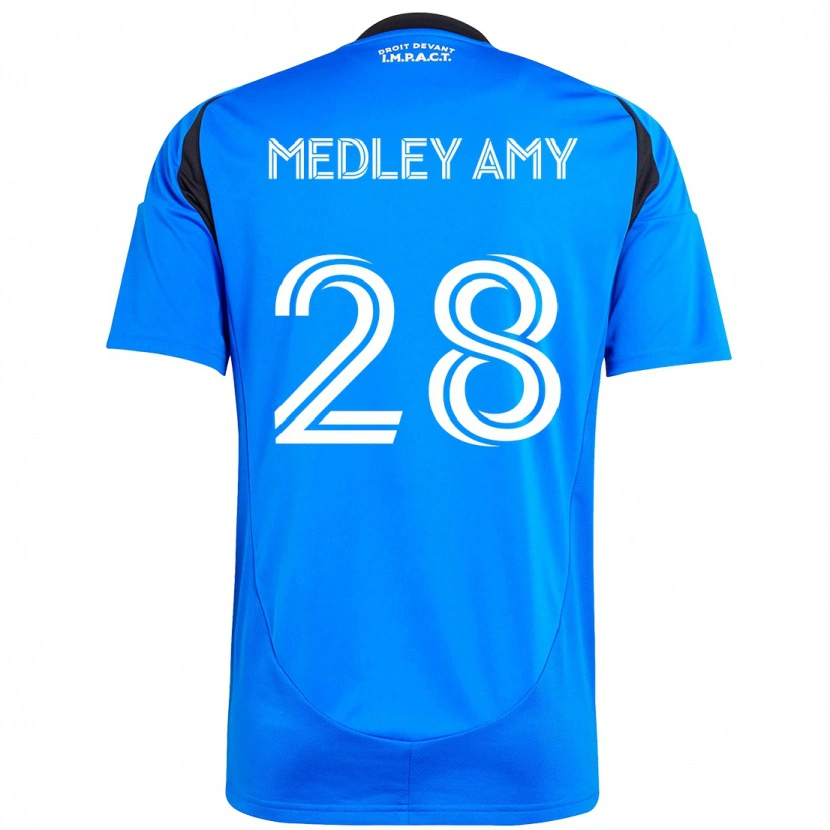 Danxen Damen Medley Amy #28 Dunkelblau Schwarz Heimtrikot Trikot 2025/26 T-Shirt Österreich